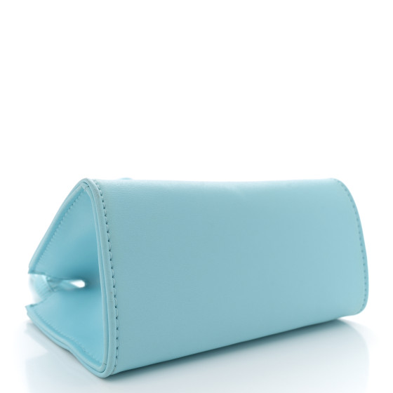 【TELFAR】 Telfar Small Shopping Bag Pool Blue Telfar Small Shopping Bag, Pool Blue – SOOP SOOP