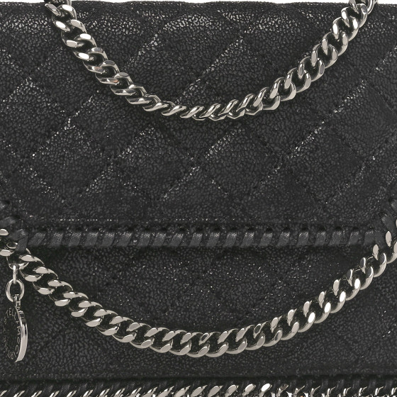 ショルダーバッグ・ポシェット FALABELLA MINI SHAGGY DEER SHOULDER BAG Women Black Falabella Pochette Shoulder Bag | Stella