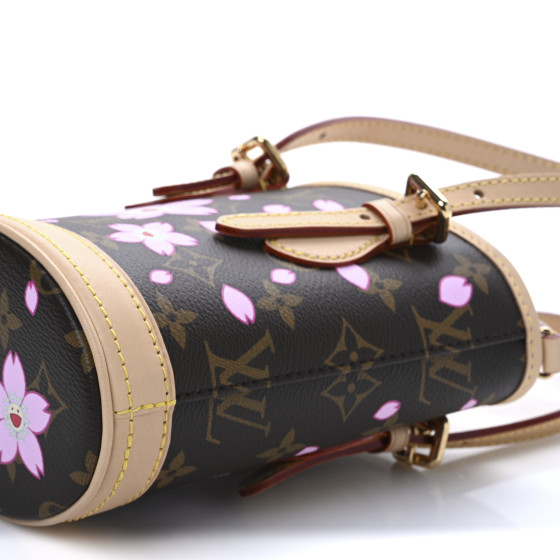 桜カラー☆【LOUIS VUITTON】LV × TM ナノ・バケット LV x TM Nano Bucket Monogram - Women - Small Leather Goods