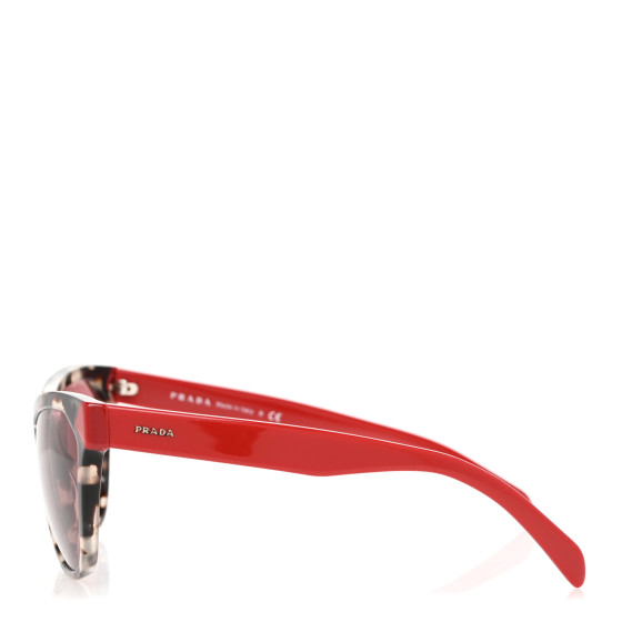 プラダ サングラス SPR 21S 赤 べっ甲 PRADA Acetate Symbole Sunglasses SPR 23Y Red Tortoise