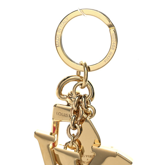 LOUIS VUITTON LV X TM Iconic Bag Charm Key Holder Multicolor