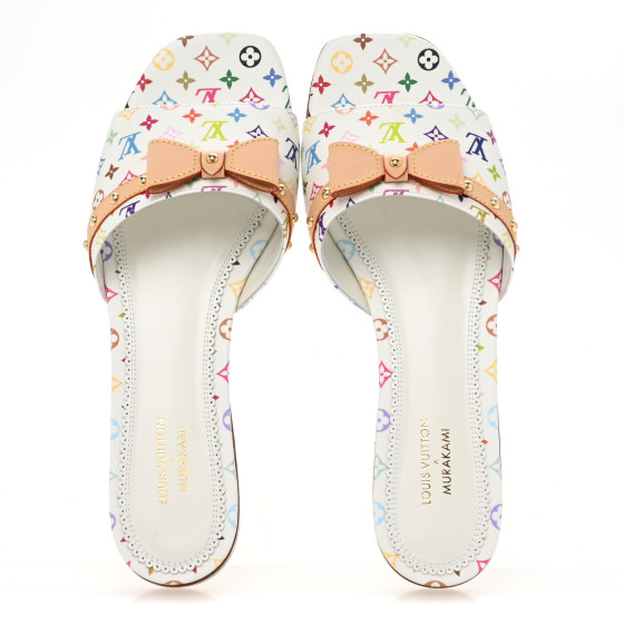 LOUIS VUITTON LV X TM Monogram Multicolor Flat Mule Sandals