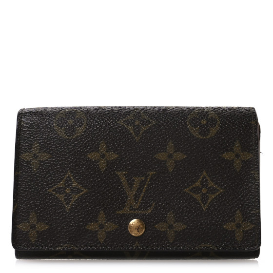 LOUIS VUITTON Monogram Porte-Monnaie Tresor Wallet 1686936