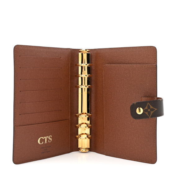 限定品★関税無料【LOUIS VUITTON】Medium Ring Agenda Cover Medium Ring Agenda Cover Monogram - Women - Personalization
