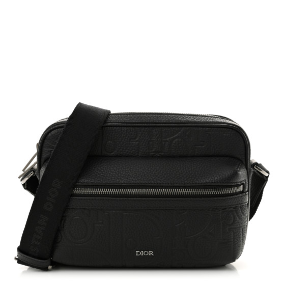 CHRISTIAN Dior バッグ CHRISTIAN DIOR Grained Calfskin Embossed Dior Gravity Rider
