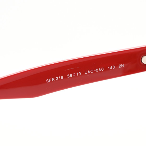 プラダ サングラス SPR 21S 赤 べっ甲 PRADA Acetate Sunglasses SPR 21S Tortoise Red 1691647