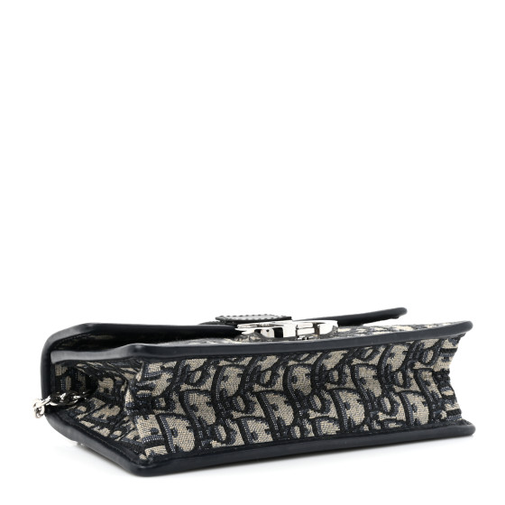 CHRISTIAN DIOR Oblique Calfskin 30 Montaigne East West Chain
