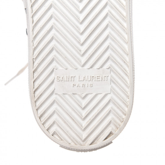 Saint Laurent★Bedford Mini Robot Print Low-Top Sneakers NIB Saint Laurent Bedford Mini Robot Print Low-Top Sneakers