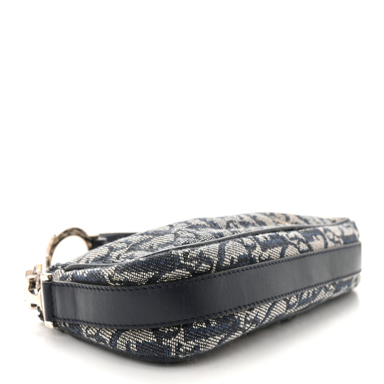 Christian Dior ショルダーバッグ 紺 4503025M0001 Christian Dior Navy Shoulder Bag Navy blue Cloth ref.1469013