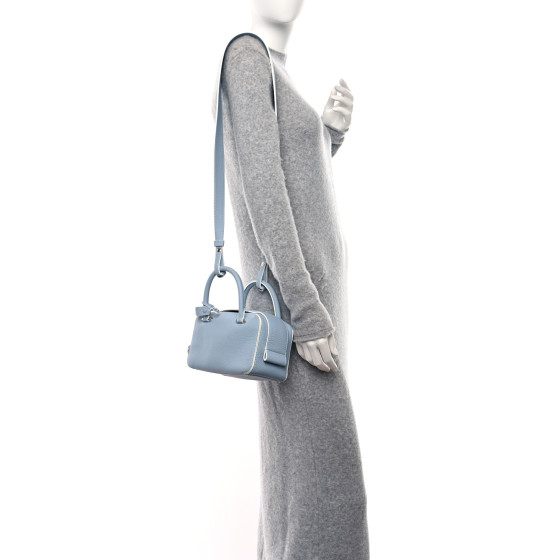 人気【DELVAUX】Cool Box Mini in Taurillon Soft Cool Box handbag