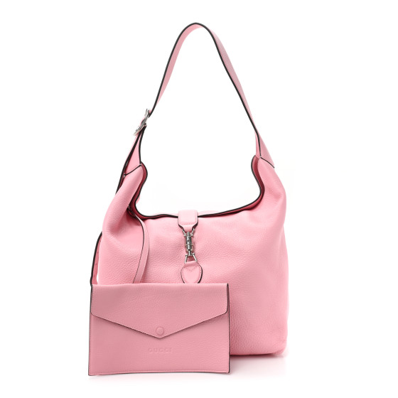 バッグ GUCCI Jackie hand bag GG pink Gucci Jackie Notte python mini bag in pastel pink | GUCCI® SI