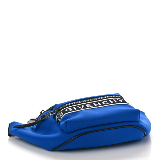 【GIVENCHY】 Logo Nylon Belt Bag GIVENCHY Nylon Logo Belt Bag Blue 1461906 | FASHIONPHILE