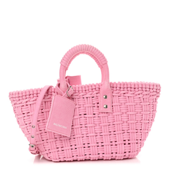 BALENCIAGA＊BISTRO XS BASKET デニムバスケットバッグ Balenciaga Bistro XS Basket Bag with Strap Denim | Saks