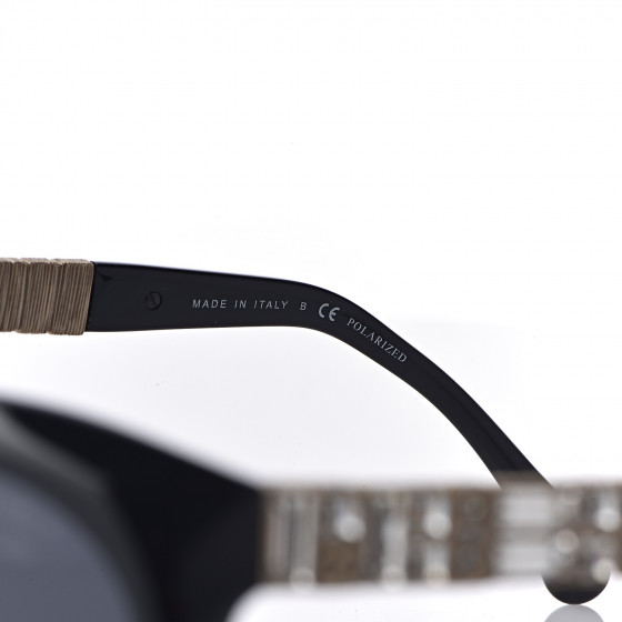 CHANEL Crystal Baguette Polarized Cat Eye Sunglasses 5309-B