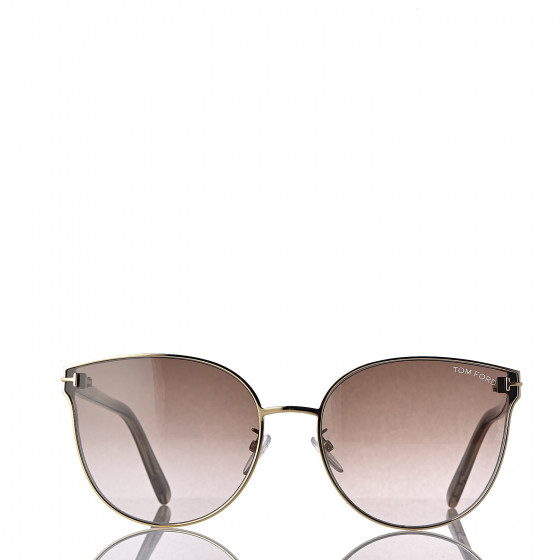 TOM FORD Cat Eye Sunglasses TF718 K Brown 490253 | FASHIONPHILE