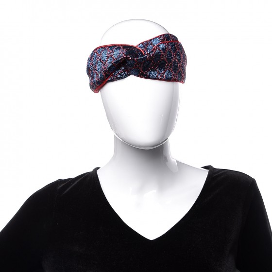 GUCCI GG SUPREME HEADBAND ヘアバンド Gucci GG Supreme Glitter Jacquard Headband ○ Labellov