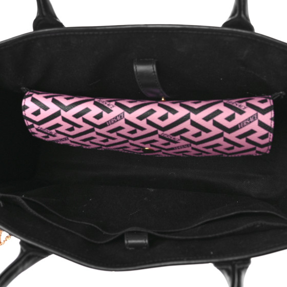 Versace★素敵！Greca Coated Canvas Pink/Black Tote Bag $_12.JPG?set_id=880000500F