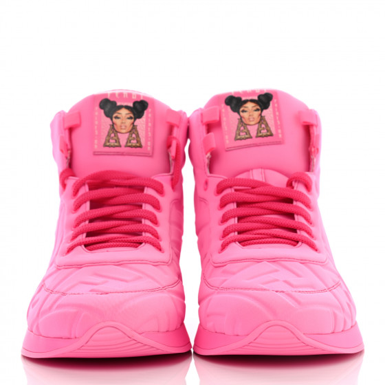 スニーカー Fendi Sneakers & Slip-On Pink Fendi Flow Rose Sneakers - Fendi - Women | WE IN STYLE
