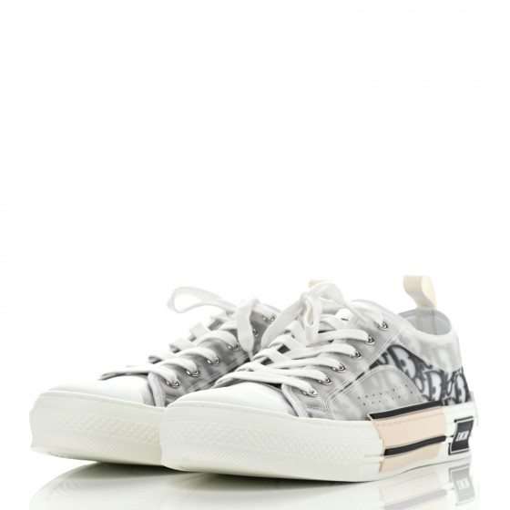 Dior｜ (44E0001A1018 180) B44 Blade Sneaker White Technical Mesh and White Technical