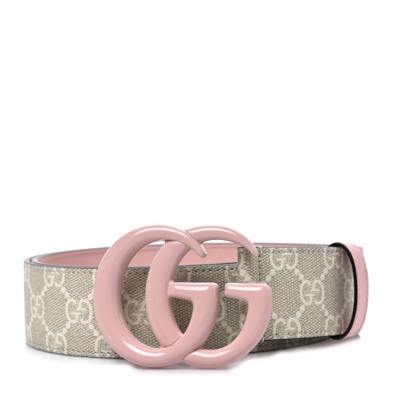 【GUCCI】BELT GG SUPREME PLUTONE CALF◆62705592TIN GUCCI GG Supreme Monogram Plutone Calfskin Enamel Double G