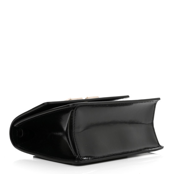 OFF-WHITE Calfskin Jitney 0.7 Rent Money Crossbody Bag Black