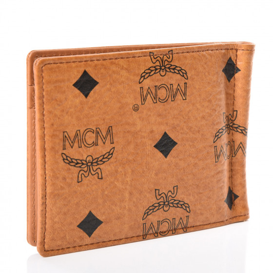[MCM]★Maxi Visetos Bipold Money Clip Wallet MCM Bifold Money Clip Wallet in Maxi Visetos | REVERSIBLE