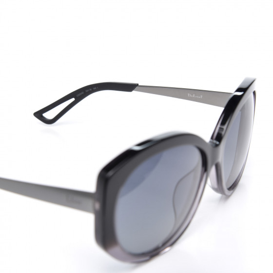 CHRISTIAN DIOR Extase F Sunglasses Black 549494 | FASHIONPHILE