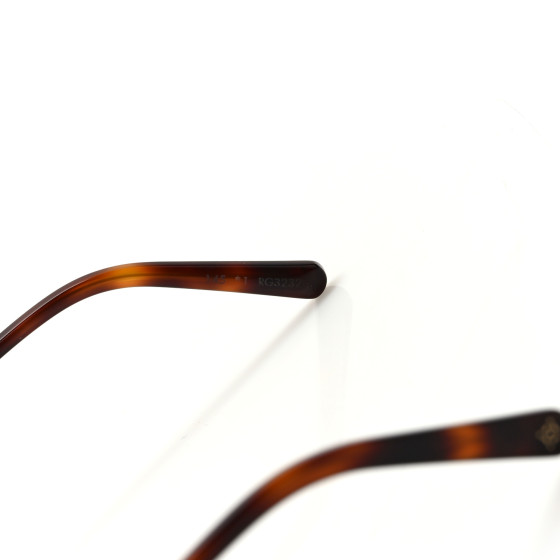 LOUIS VUITTON Grease Mask Sunglasses Z1469U Gold 1504030