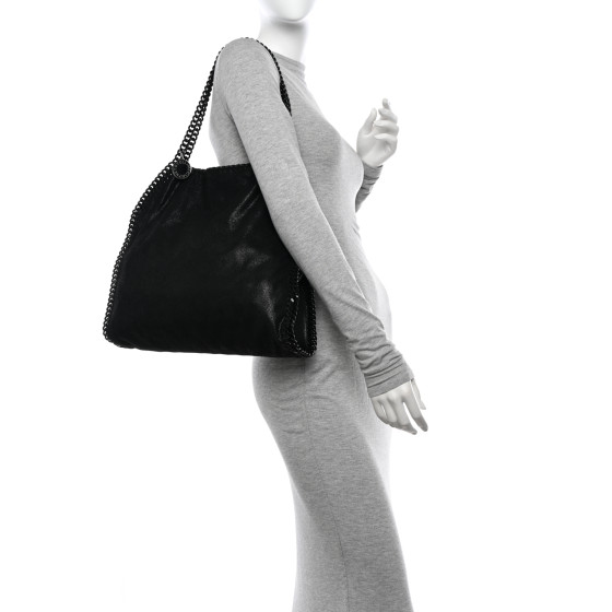 トートバッグ STELLA McCARTNEY Black Shaggy Deer Micro Falabella Handbag 0400021967005_BLACK?wid=600&