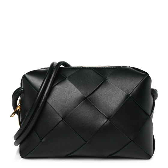 【BOTTEGA VENETA】Lambskin Leather Cassette Bag Fallen Bottega Veneta 