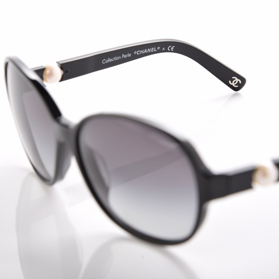 CHANELシャネル フェイクパール サングラス 5131-H-A CHANEL CC Pearl Sunglasses 5131-H-A Black 216169 | FASHIONPHILE