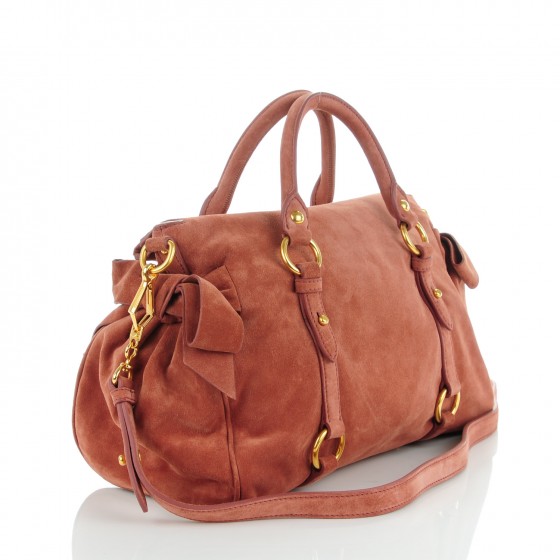 ★関税込み★ MiuMiu Bow Suede Bag Kate Middleton'sMiu Miu Bow Bag in red suede