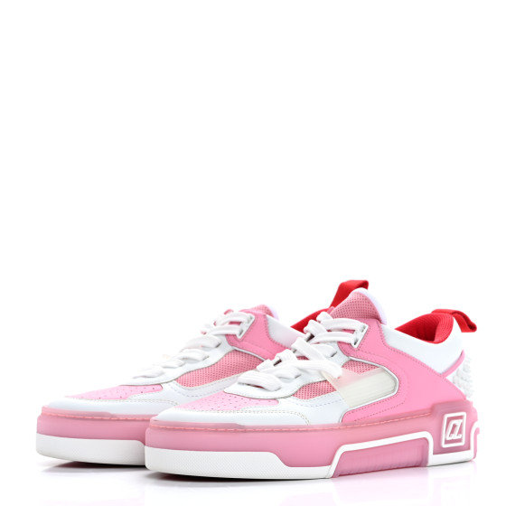ChristianLouboutin*Astroloubi スパイクローカットスニーカー Astroloubi - Sneakers - Calf leather and suede - Multicolor