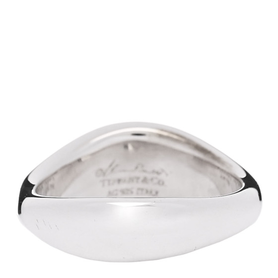 Elsa Peretti® open side ring in sterling silver. | Tiffany