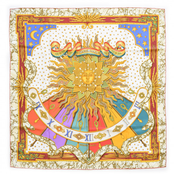 新品未使用　HERMES CARPE DIEM スカーフ90 HERMES Silk Carpe Diem Scarf 90 392577 | FASHIONPHILE