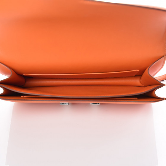 HERMES Swift Constance Elan 25 Orange 395872 | FASHIONPHILE