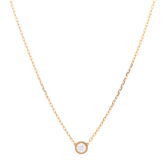 【Cartier】d'Amour ネックレス L 18K gold ダイヤ 送料込み Cartier】d´Amour ネックレス L 18K gold ダイヤ 送料込み