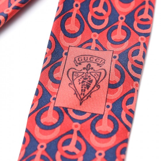 【関税＆送料込み】Gucci Tie With Horsebit Horsebit silk jacquard tie in blue and yellow | GUCCI® US