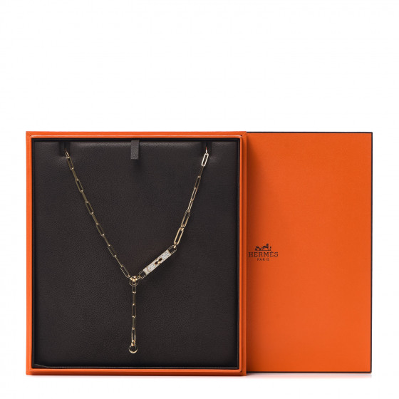 HERMES（エルメス）- Collier cravate Kelly Chaine PM Collier cravate Kelly Chaîne, petit modèle | Hermès Canada
