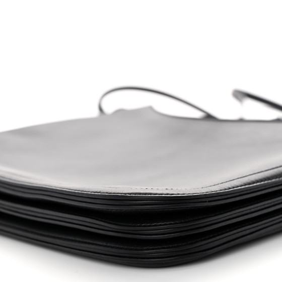 PHOEBE PHILO Calfskin Gig Bag Black 1396459 | FASHIONPHILE