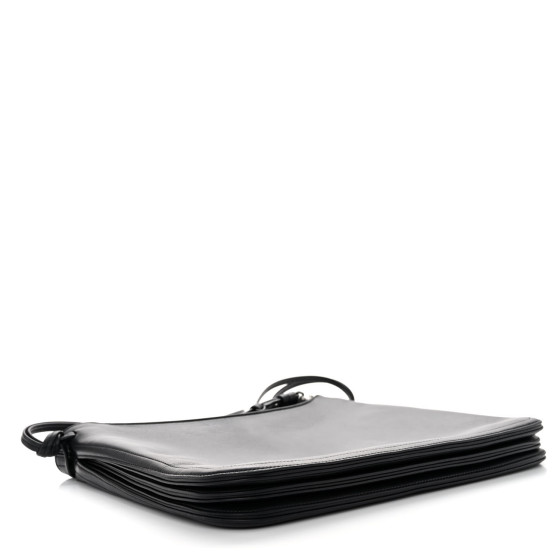 送料無料・関税込【PHOEBE PHILO】フィービーファイロ GIG POUCH PHOEBE PHILO | GIG POUCH | BLACK LEATHER WITH SILVER