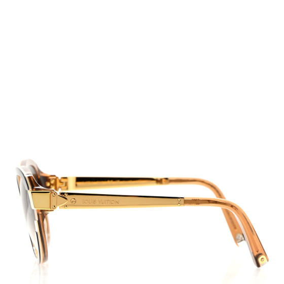 その他 LOUISVULTTON Louis Vuitton Black/Silver Frame Petit Soupcon Cat Eye
