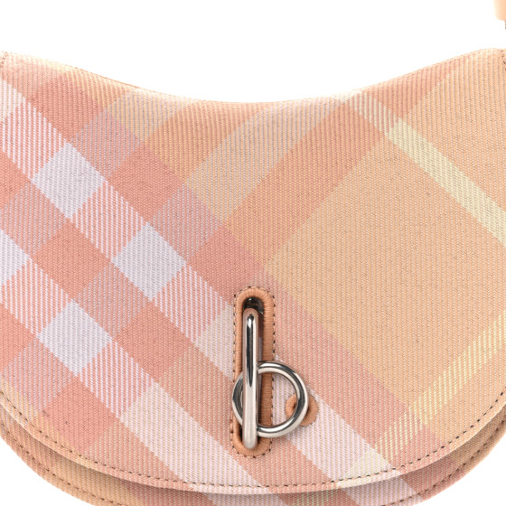 ショルダーバッグ・ポシェット BURBERRY ROCKING HORSE SMALL CHECK JACQUARD SHOULDER BAG 0400021164314_BLACKMULTI?wid=