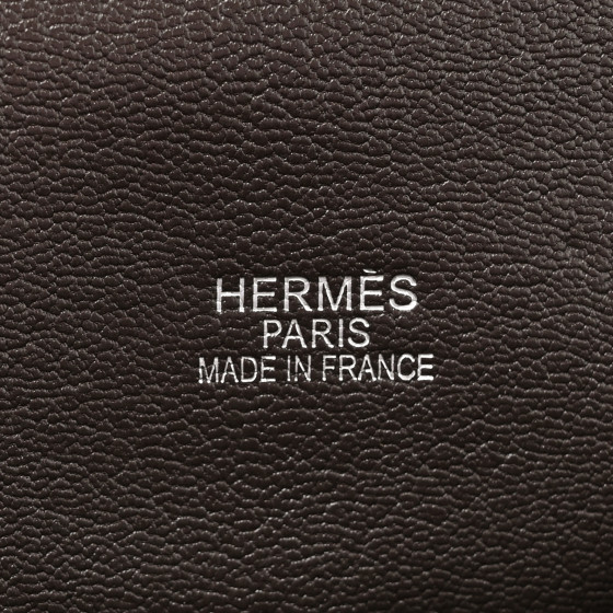HERMES Taurillon Clemence Jypsiere 34 Ebene 1546314