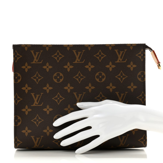LOUIS VUITTON Monogram Toiletry Pouch On Chain 1555388