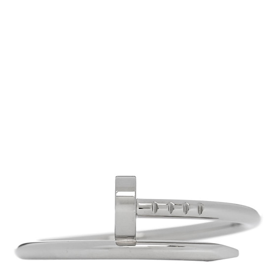 【Cartier】Juste un Clou 指輪 ring Small White Gold cartier CARTIER 18K White Gold Small Juste Un Clou Ring 60 9 1545619