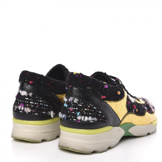 CHANEL 
イルミネイティングブラッシュパウダー 151.788 CHANEL Tweed Lambskin Runway Sneakers 40 Black Multicolor