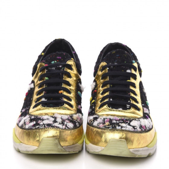 CHANEL 
イルミネイティングブラッシュパウダー 151.788 CHANEL Tweed Lambskin Runway Sneakers 40 Black Multicolor