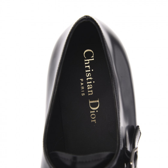 Christian Dior ブラック スリップ M Shoulder Strap with Ring Denim Blue and Black Check'n'Dior