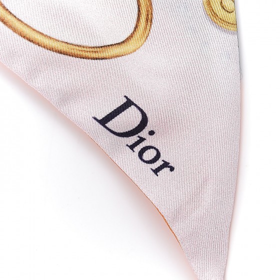 CHRISTIAN DIOR Silk ABCDior B Mitzah Scarf 314934 | FASHIONPHILE